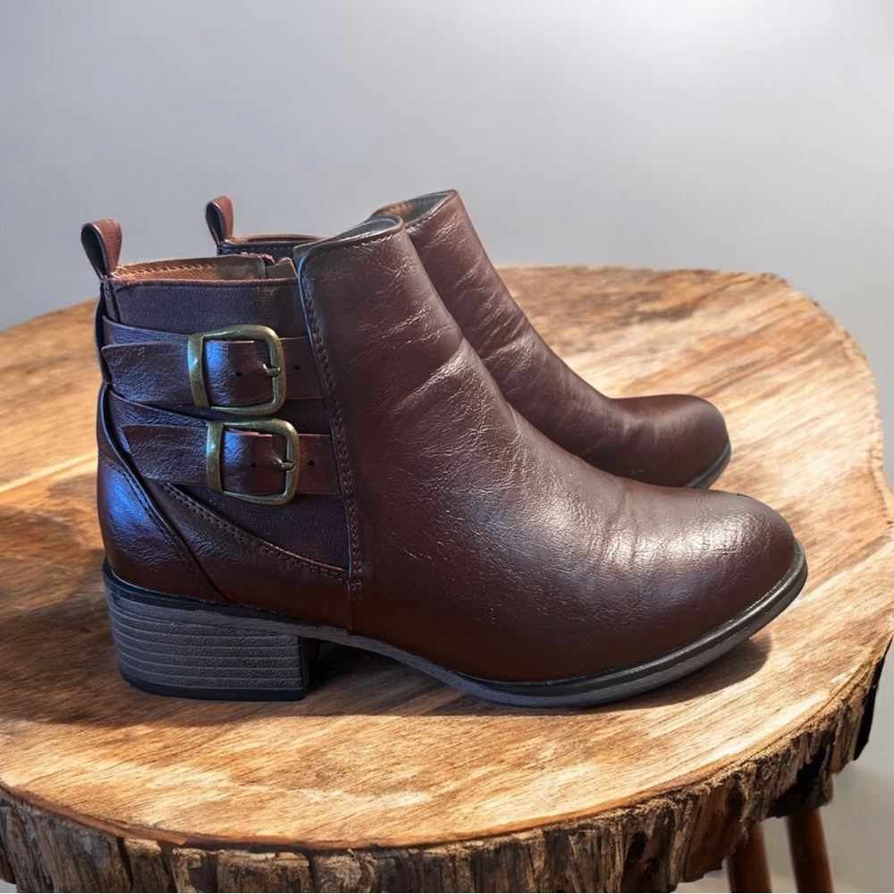 Pierre Dumas Dark Brown Heeled‎ Boots